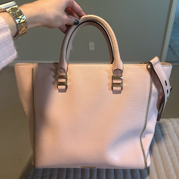 Rebecca Minkoff Light Pink Handbag and Pouch - Picture 3 of 5